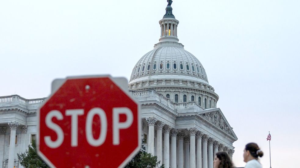 In den USA ist vorerst kein Ende des „Shutdowns“ in Sicht. Foto: Mehmet Eser