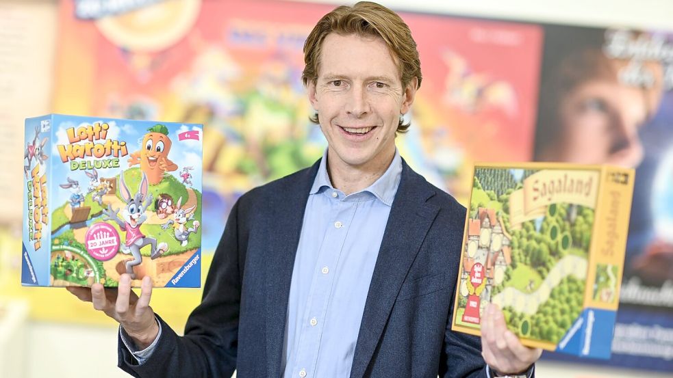 Clemens Maier ist seit 2017 der Vorstandsvorsitzende des Spieleherstellers. (Archivbild) Foto: Felix Kästle