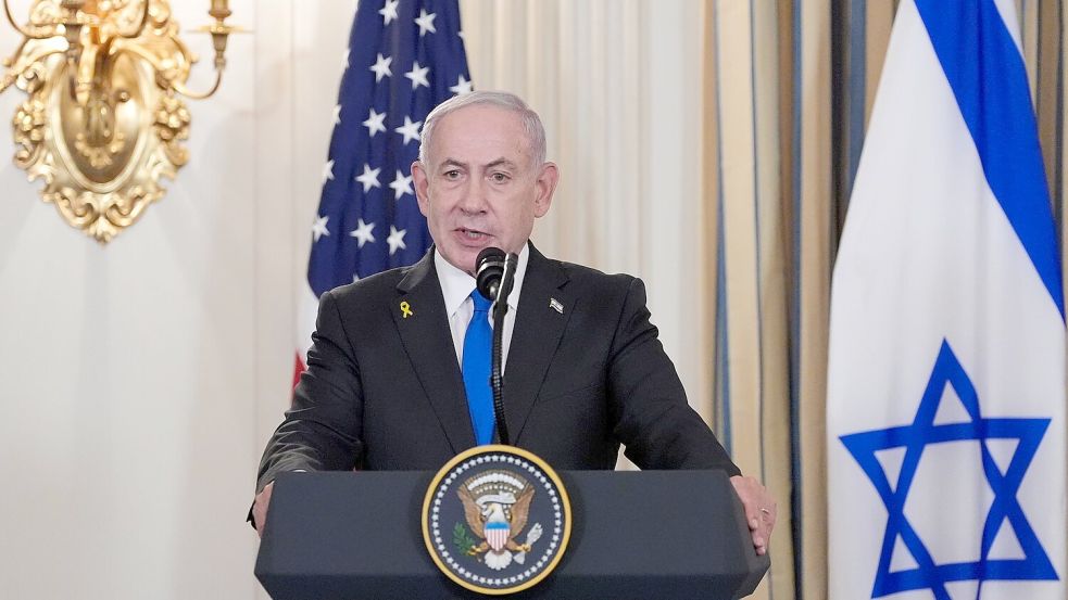 Netanjahu deutet ein Einlenken an. (Archivbild) Foto: Alex Brandon/AP/dpa