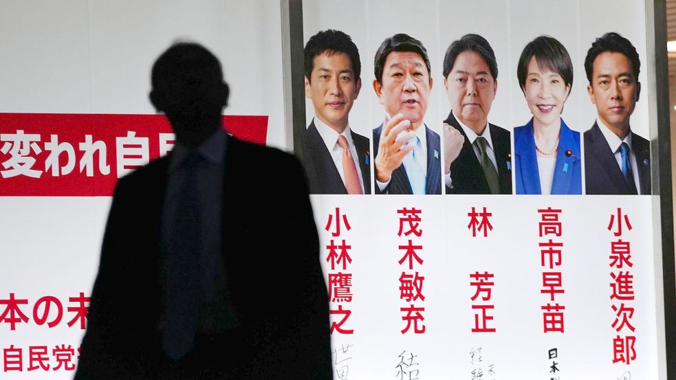Am Samstag hat die regierende LDP einen neuen Vorsitzenden gewählt, nachdem Shigeru Ishiba zuvor im September zurückgetreten ist. Foto: Uncredited/Kyodo News/dpa