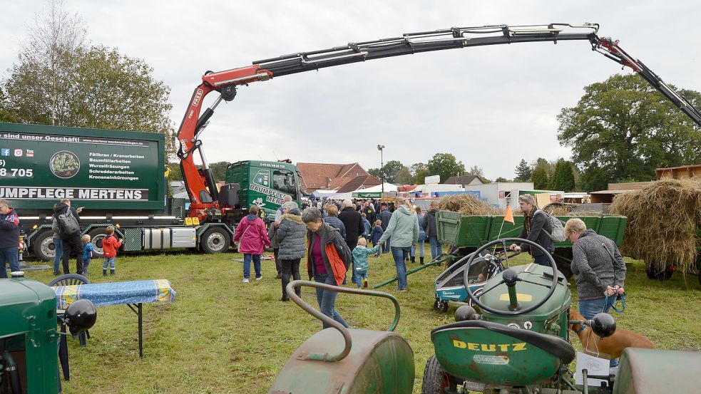 In Ihrenerfeld ist am 5. Oktober wieder Buurnmarkt. Foto: Holger Weers/Archiv