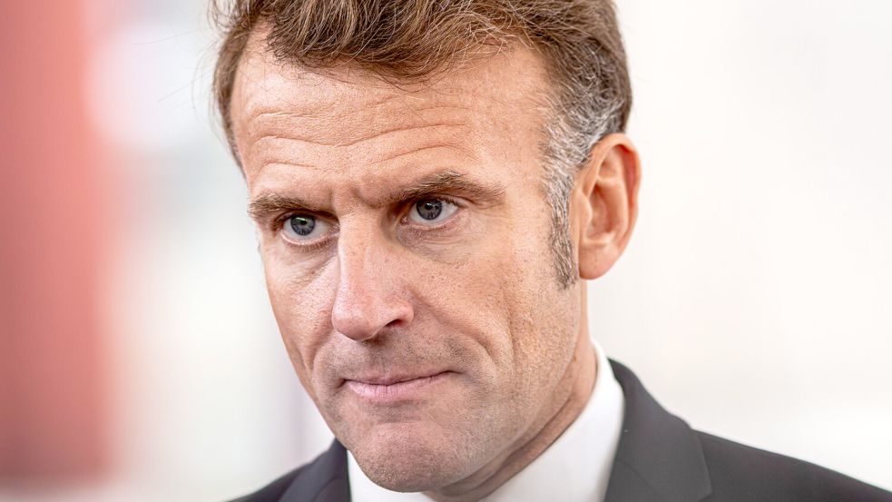 Frankreichs Präsident Emmanuel Macron findet politisch keine Ruhe – bekommt er noch die Kurve? Foto: IMAGO/SOPA Images