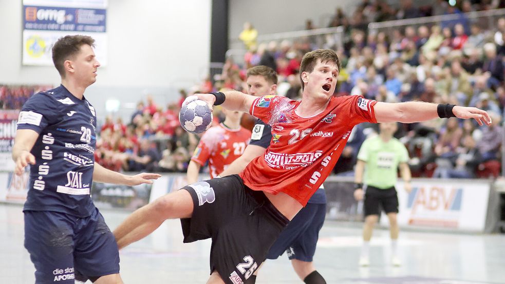 Jannes Hertlein spielte fast 15 Jahre für die 1. Herren des OHV Aurich. Foto: Jens Doden/Emden