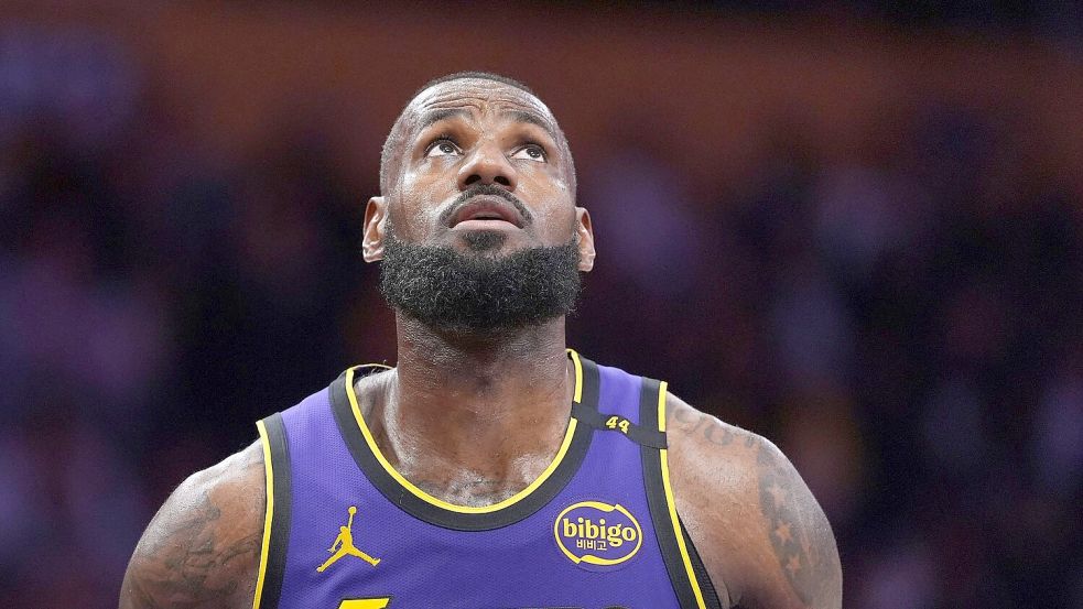 Schluss nach Saison 23: LeBron James hört auf. Foto: Mark J. Terrill/AP/dpa