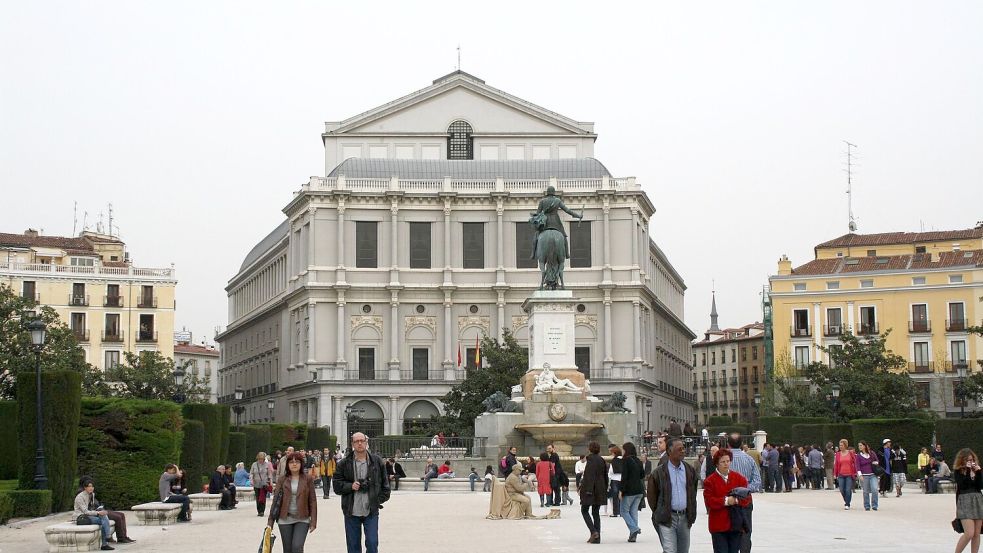 Der Einsturz geschah unweit der Madrider Oper. (Archivfoto) Foto: ---