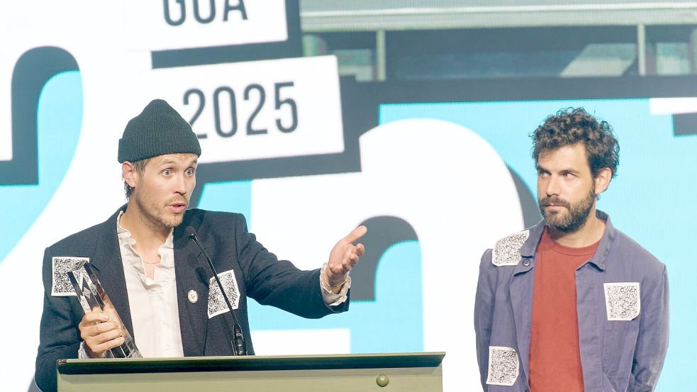 Protest auf offener Bühne: Zwei Preisträger lehnen die Auszeichnung ab Foto: Henning Kaiser