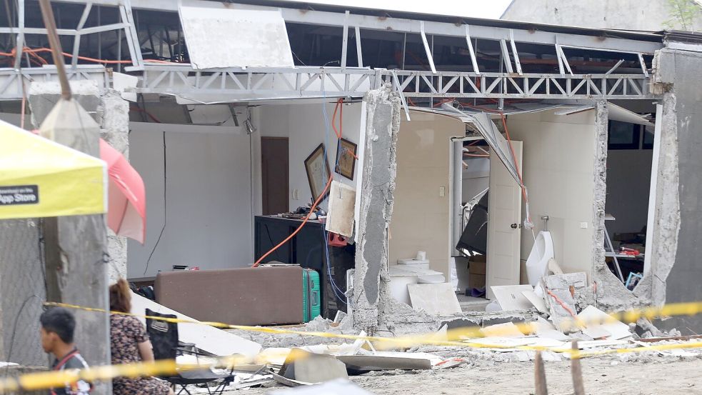 Das Beben erschütterte die südliche Provinz Davao Oriental. Foto: Manman Dejeto/AP/dpa