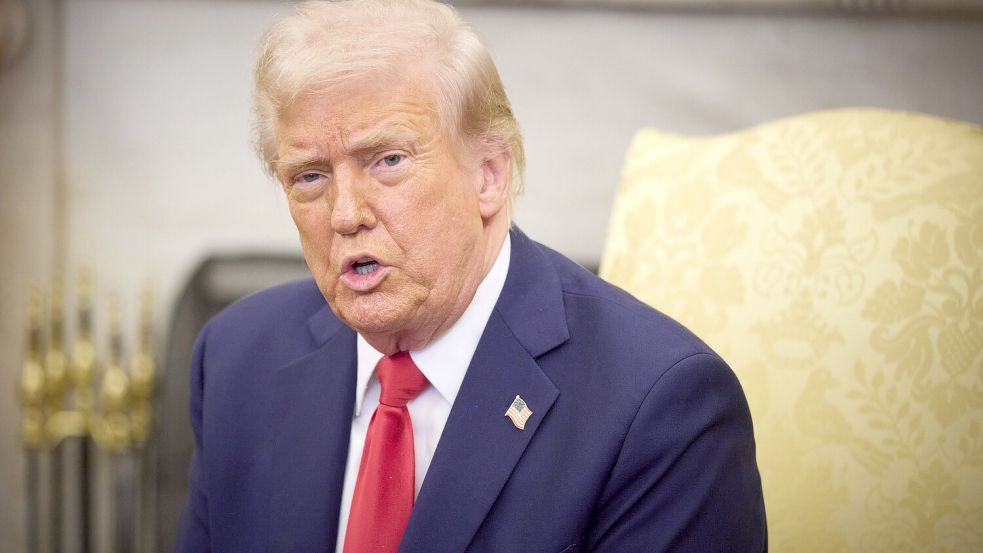 Donald Trump ist über seine visuelle Darstellung im „Time Magazine“ nicht erfreut. Foto: IMAGO/Zuma Press Wire