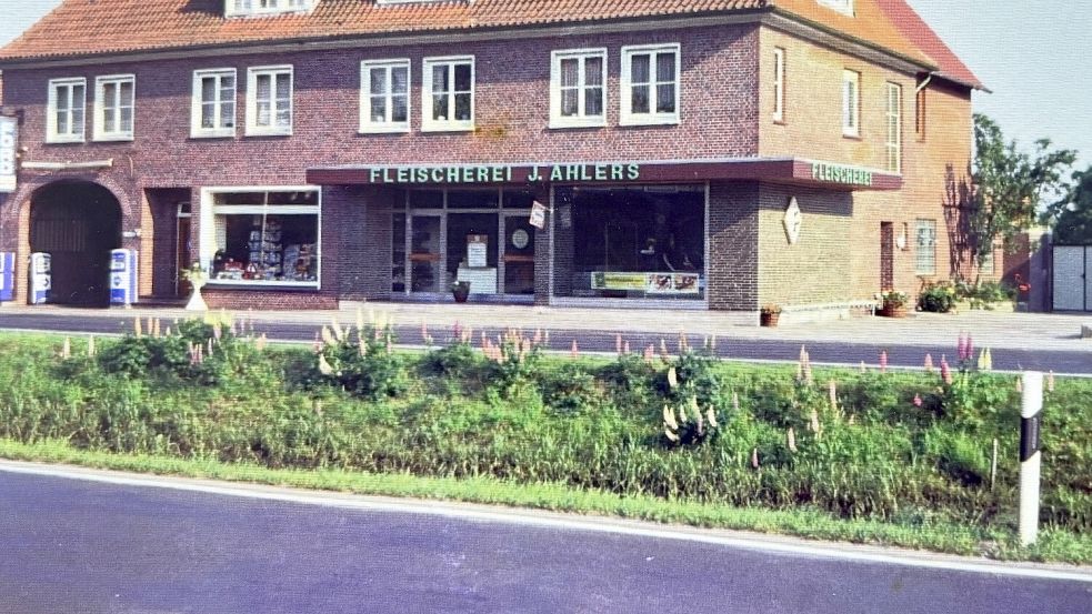 Das Geschäft am Untenende. Foto: Sammlung Ahlers