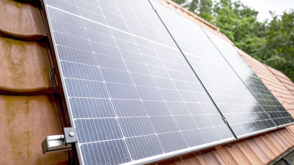Rund 200.000 Photovoltaikanlagen im Gebiet von EWE Netz speisen Strom ein. Der Oldenburger Stromnetzbetreiber kommt nicht mit der Auszahlung von Abschlägen hinterher. Foto: Archiv