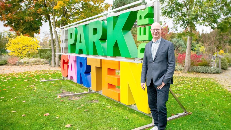 Sehr zufrieden mit der Saison 2025: Geschäftsführer Christian Wandscher. Foto: Park der Gärten