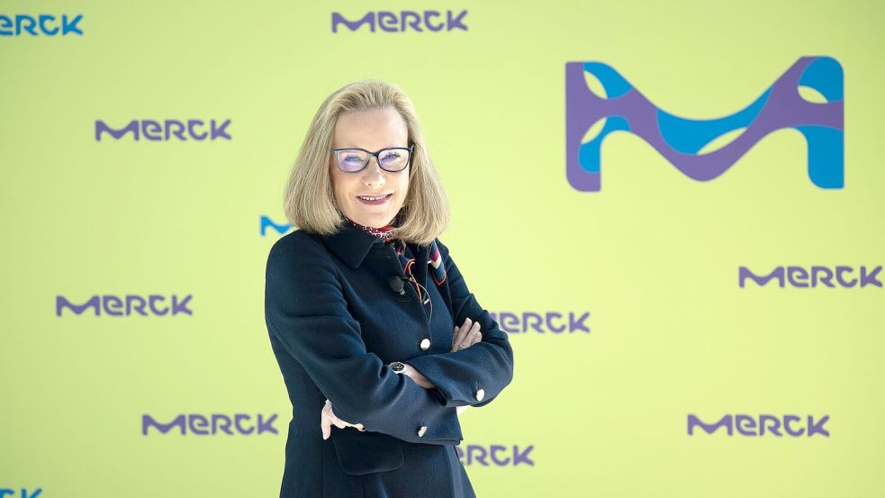Macht einen Deal mit Donald Trump: Merck-Chefin Belén Garijo. (Archivbild) Foto: Arne Dedert
