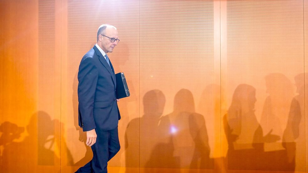 Merz steht nach seiner Äußerung heftig in der Kritik. (Archivbild) Foto: Michael Kappeler/dpa