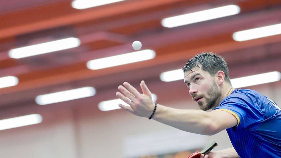 Im EM-Halbfinale: Patrick Franziska und die deutsche Tischtennis-Nationalmannschaft. Foto: Rolf Vennenbernd