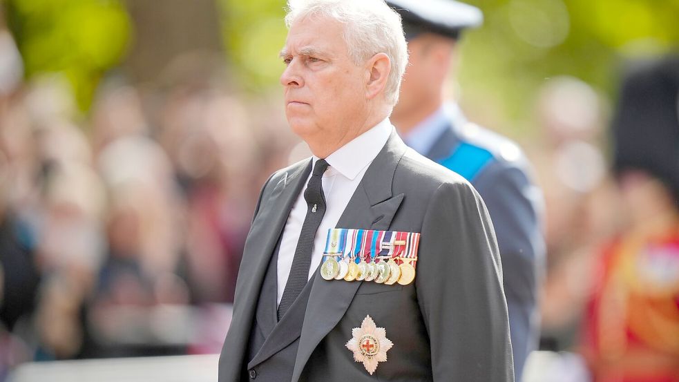 Andrew ist der zweitälteste Sohn von Queen Elizabeth II. Foto: Martin Meissner/AP Pool/dpa