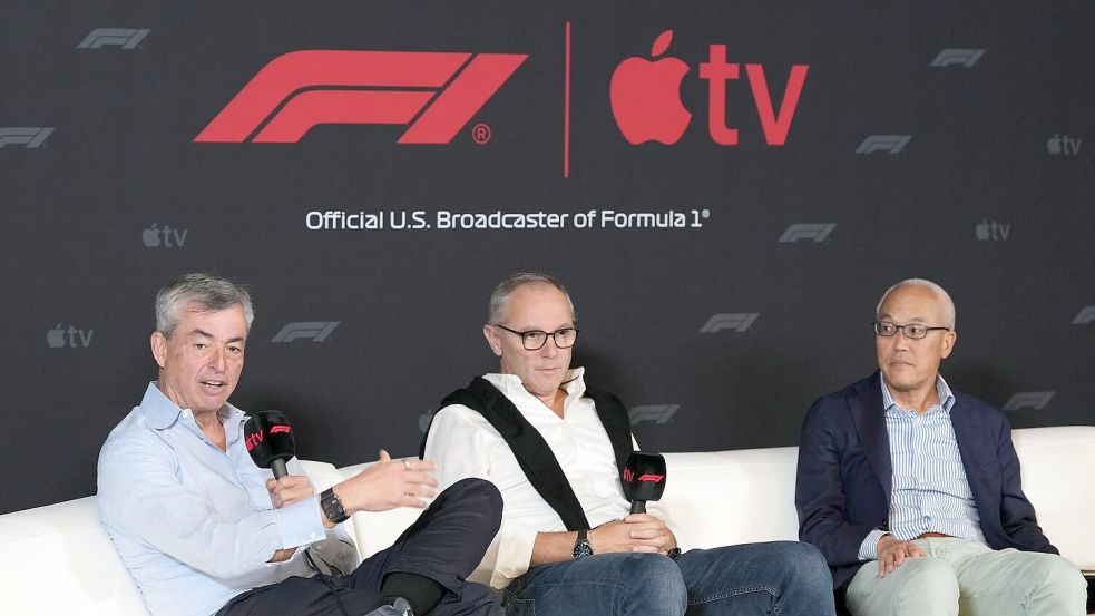 Alle sind gespannt, was aus der Partnerschaft der Formel 1 mit Apple entstehen kann. Foto: Eric Gay/AP/dpa
