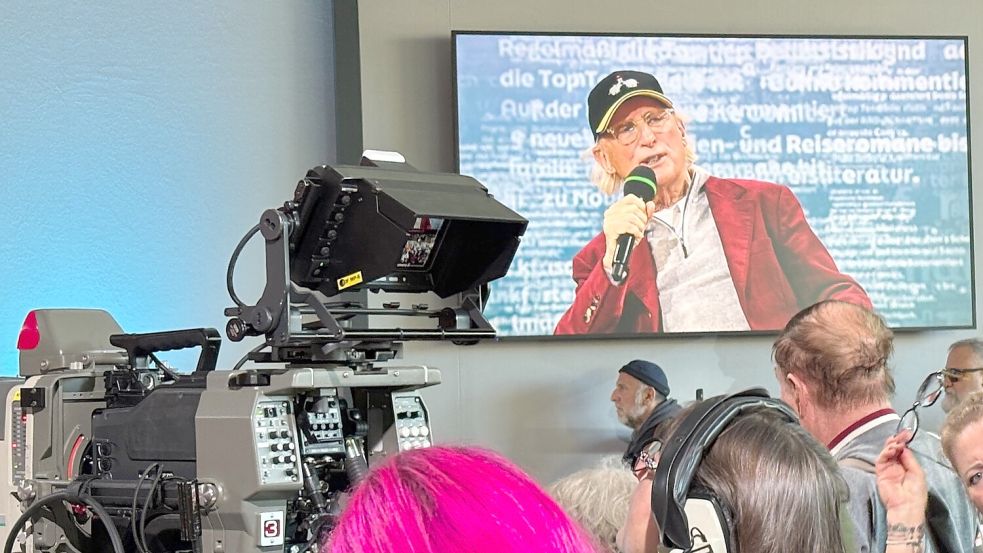 Otto Waalkes war Gast auf der Buchmesse in Frankfurt. Foto: Karin Lüppen
