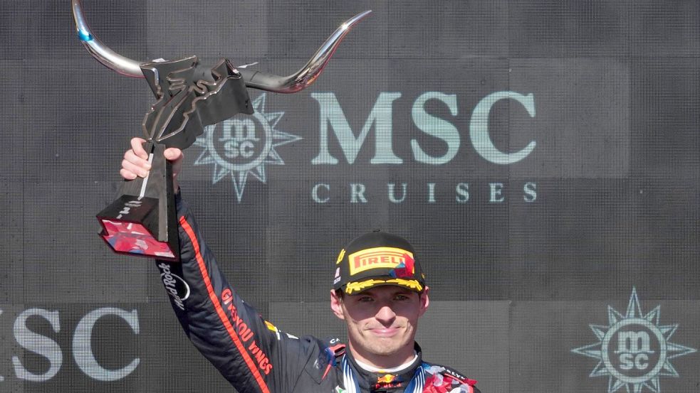 Max Verstappen holt im Titelkampf immer mehr auf. Foto: Nick Didlick/AP/dpa