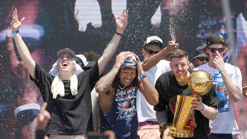 Noch ein Titel? Oklahoma City ist Topfavorit. Foto: Nate Billings/AP/dpa