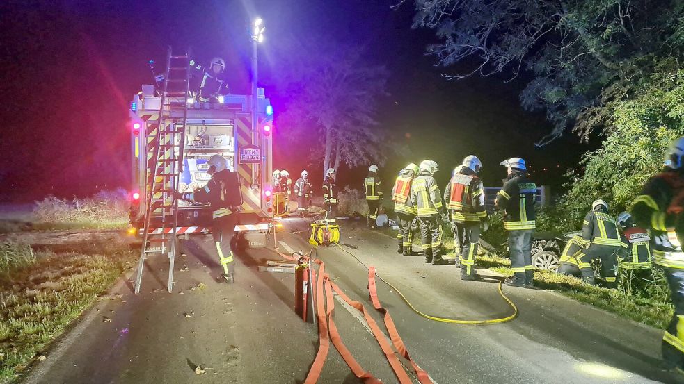 Die Feuerwehr war im Einsatz. Foto: Feuerwehr