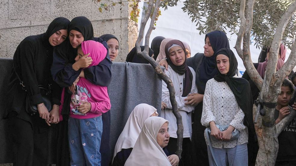 Am Sonntag wurden bei israelischen Luftangriffen Krankenhausangaben zufolge 44 Palästinenser getötet. Foto: Abdel Kareem Hana