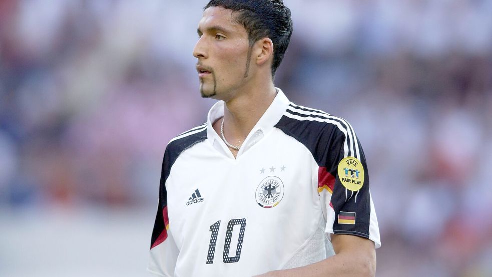 Kevin Kuranyi war von 2003 bis 2008 Teil der deutschen Nationalmannschaft und erzielte 19 Tore in 52 Spielen. Foto: IMAGO/Laci Perenyi