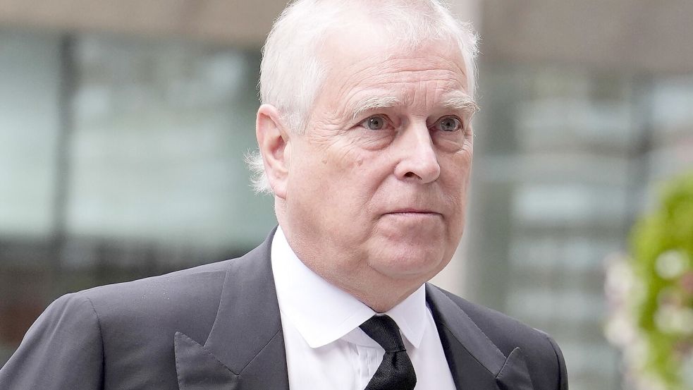 Prinz Andrew ist schweren Missbrauchsvorwürfen ausgesetzt. Foto: Jordan Pettitt(Pool/AFP