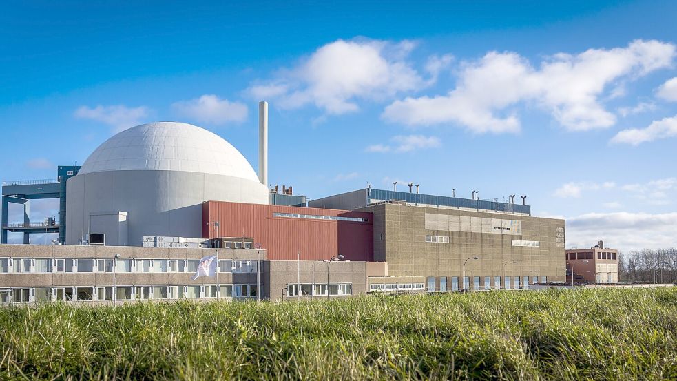 Das niederländische Atomkraftwerk Borssele in der Provinz Zeeland. In der Nähe könnten bald Kernkraftwerke errichtet werden. Foto: IMAGO/ANP