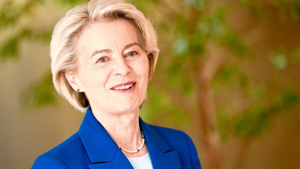 Grüne Ziele, wenig erreicht: EU-Kommissionspräsidentin Ursula von der Leyen setzte sich 2019 für den ambitionierten Green Deal ein. Die Umsetzung stockt. Foto: AFP/NICOLAS TUCAT