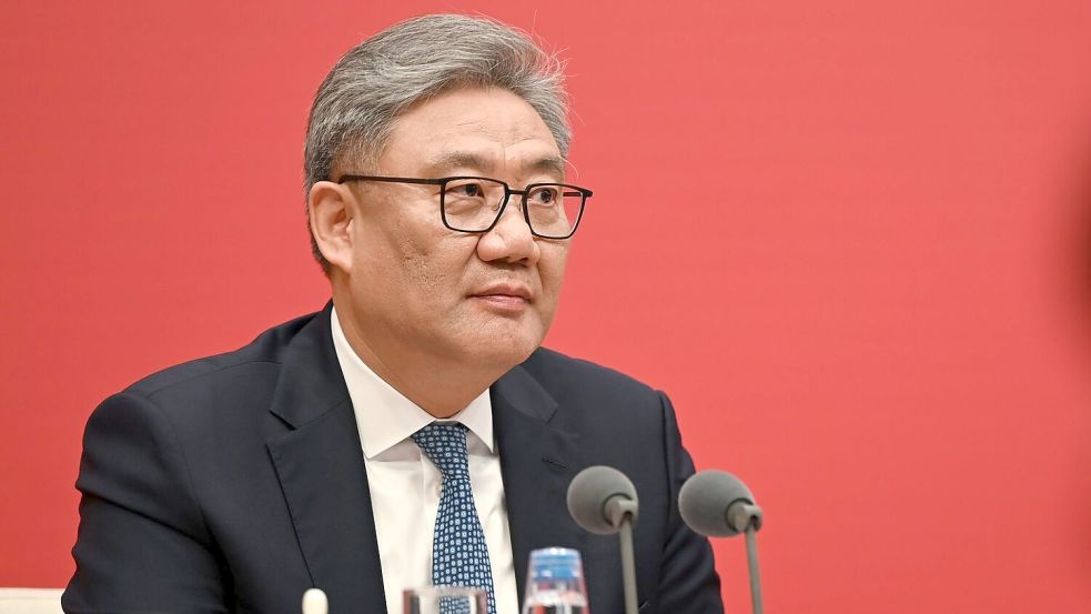 Chinas Handelsminister Wang berief sich auch auf Aussagen Staatschef Xi Jinping. Foto: Johannes Neudecker