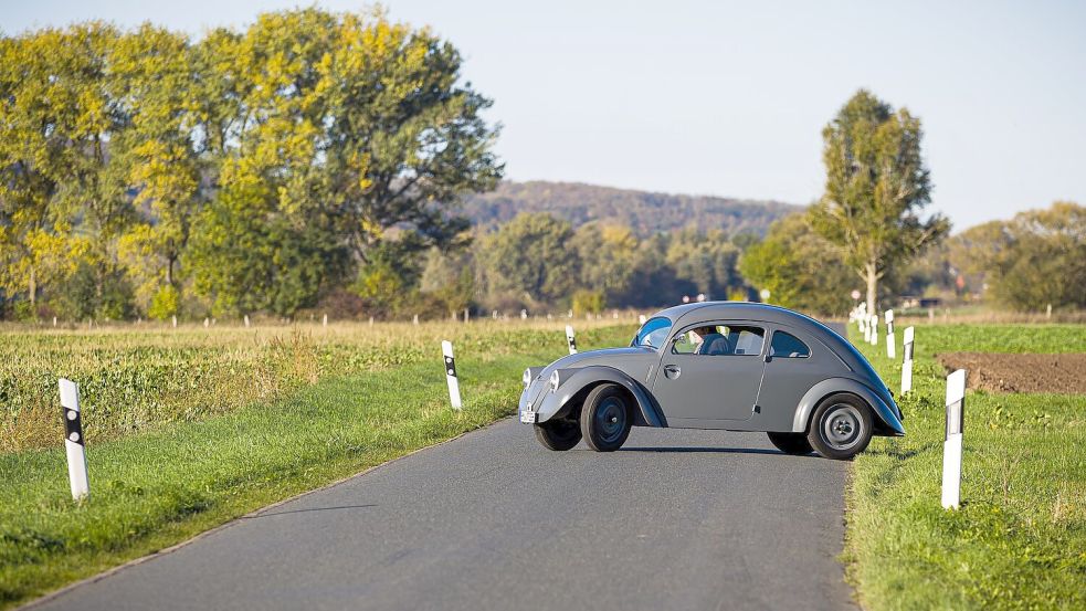 Nur bei trockenem Wetter fährt Traugott Grundmann sein Auto. Foto: Moritz Frankenberg