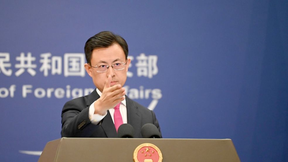 Der chinesische Außenamtssprecher Guo Jiakun kritisiert die deutsche Haltung zur Taiwan-Frage. Foto: Johannes Neudecker