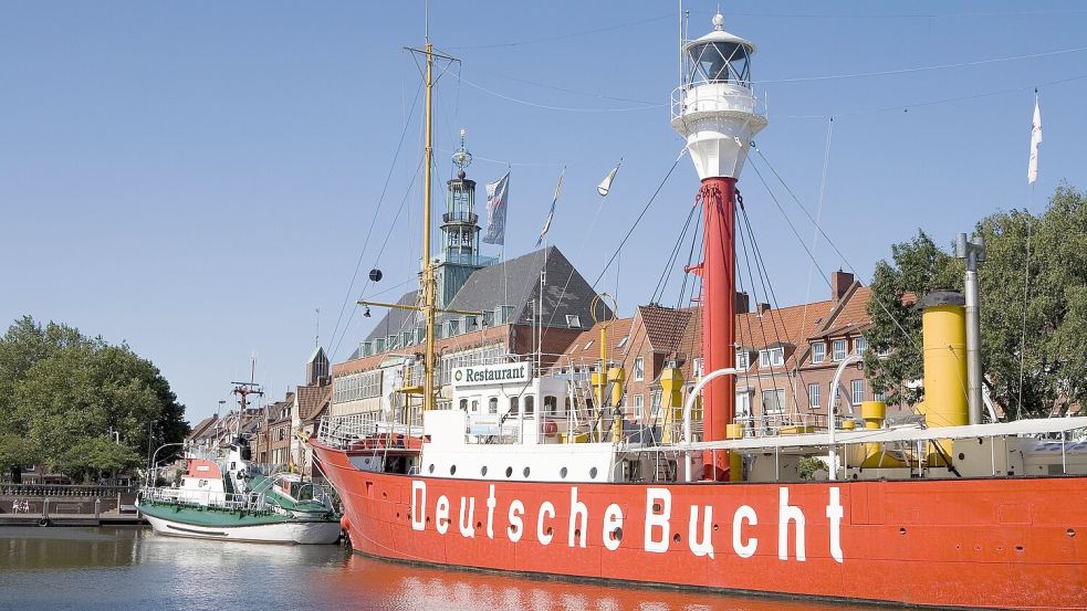 Neue Erhaltungstechniken helfen Museum finanziell: Das Emdener Feuerschiff „Amrumbank/Deutsche Bucht“. Foto: IMAGO/imagebroker