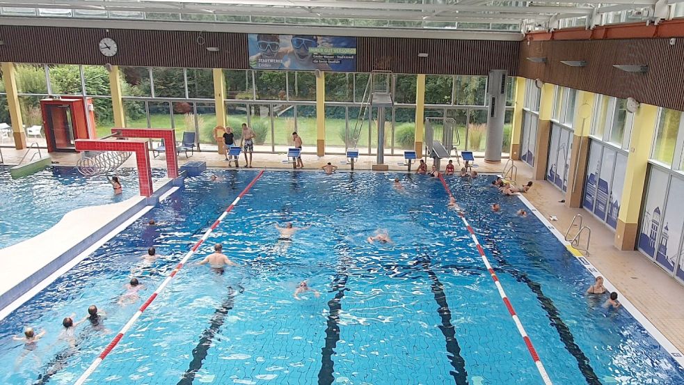 In der Friesentherme sorgte ein Badegast am Sonntag für Ärger. Sogar die Polizei wurde gerufen. Foto: Archiv
