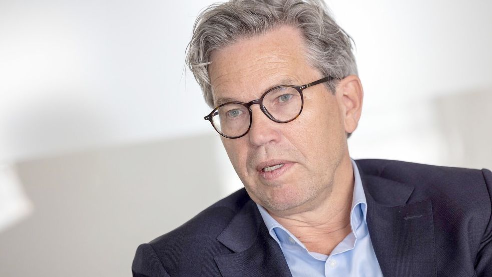 Vodafone-Deutschlandchef Marcel de Groot setzt auch in der Zukunft auf TV-Kabelanschlüsse für schnelles Internet. (Archivbild) Foto: Thomas Banneyer