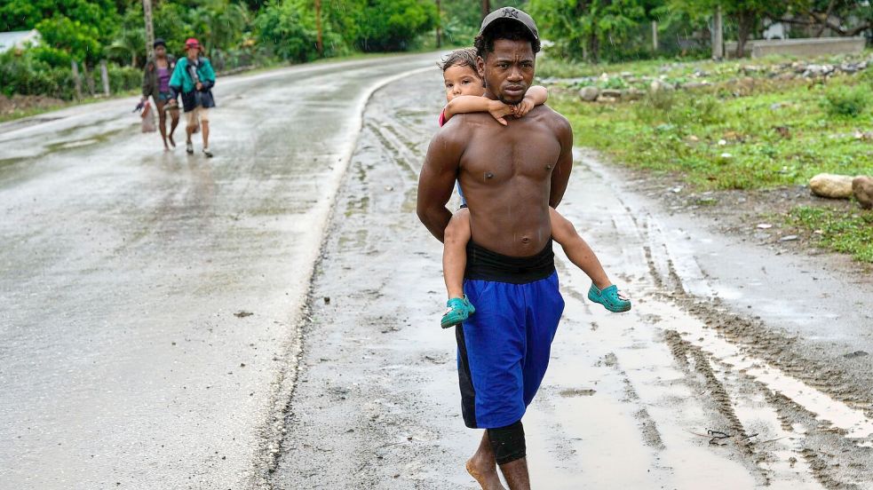 „Melissa“ dürfte auch Kuba noch als starker Hurrikan erreichen. Foto: Ramon Espinosa/AP/dpa