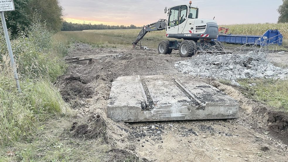 Die Loren sind längst weg, der Bahnübergang ist zurückgebaut. Foto: Martin Pille