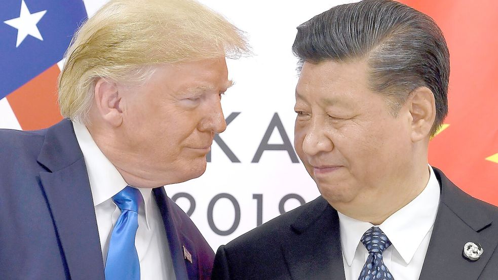 Trump und Xi trafen sich schon einmal. Foto: Susan Walsh/AP/dpa