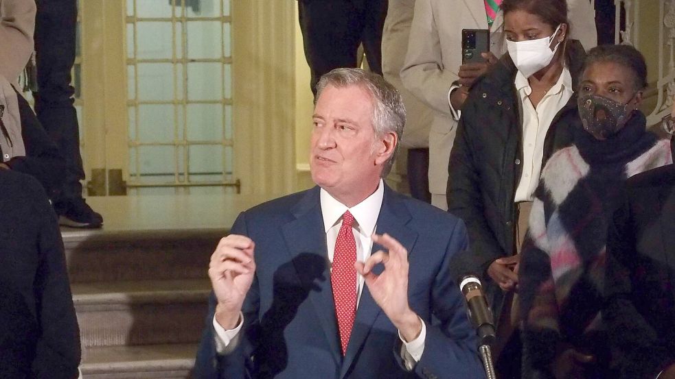 De Blasio stellte auf X klar, er unterstütze Mamdani und dessen Vision. (Archivbild) Foto: Bruce Cotler