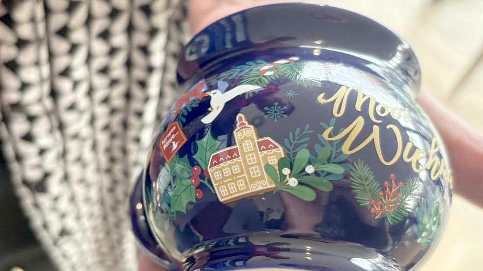 Dieses Jahr mit auf der Tasse: eine Möwe. Foto: Jasmin Oltmanns