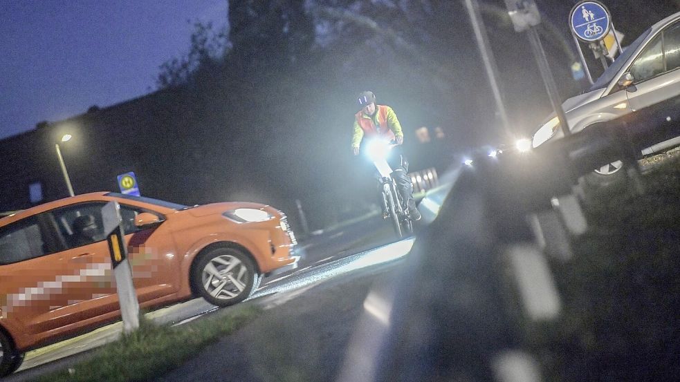 Sichtbarkeit ist Sicherheit auf dem Rad. Foto: Ortgies