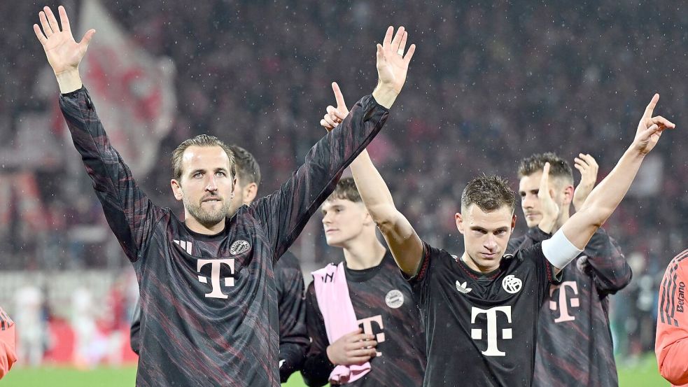 Gewohntes Bild: Derzeit jubeln nur die Bayern Foto: Federico Gambarini