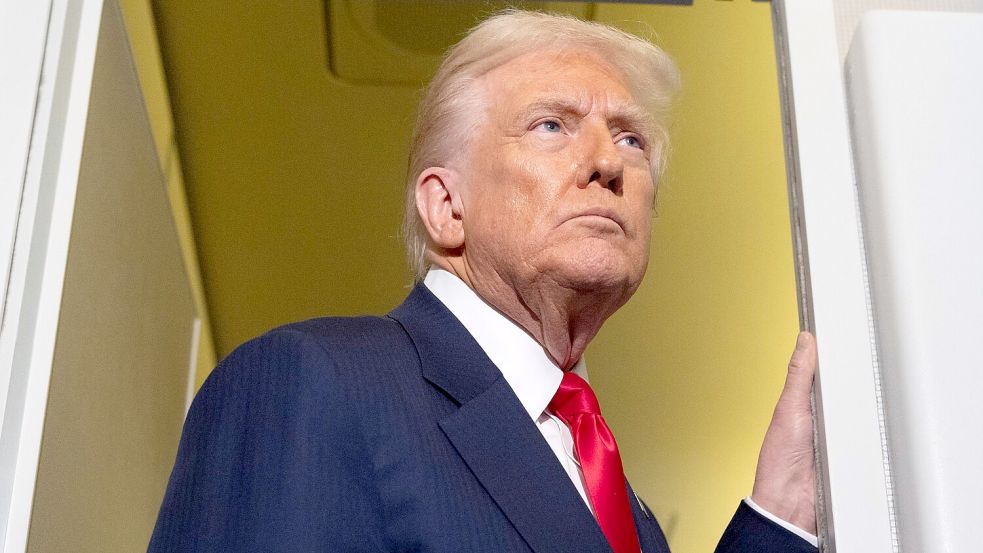 US-Präsident Donald Trump fordert die Abschaffung der sogenannten Filibuster-Regel. Foto: Mark Schiefelbein/AP/dpa