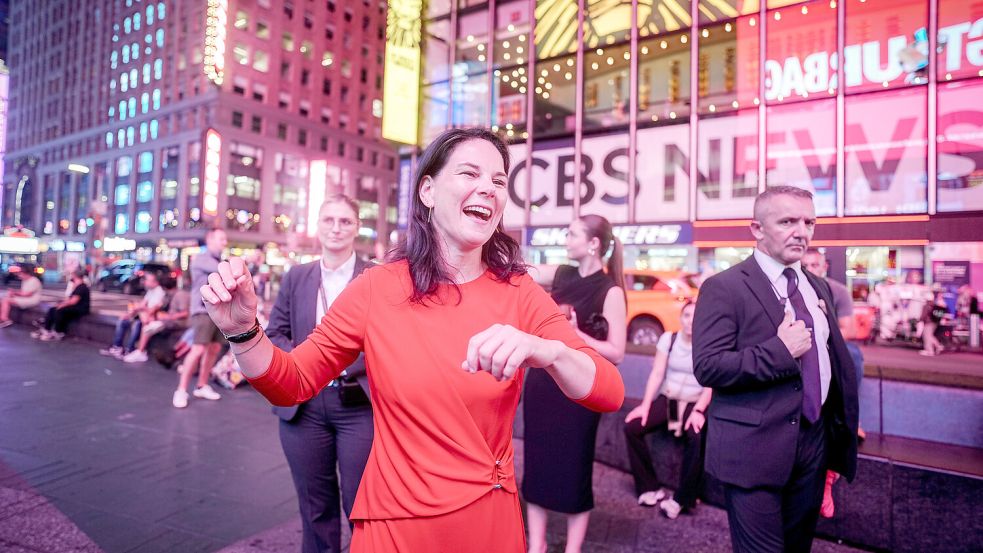 Annalena Baerbock nutzt verstärkt ihren neuen TikTok-Account und ändert ihren Stil bei Instagram, um eine junge Zielgruppe anzusprechen. Foto: dpa/Kay Nietfeld