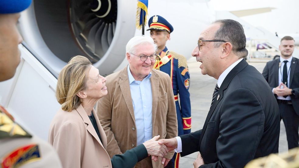Auch Bundespräsident Frank-Walter Steinmeier kam zur Eröffnung des Museums. Foto: Bernd von Jutrczenka/dpa