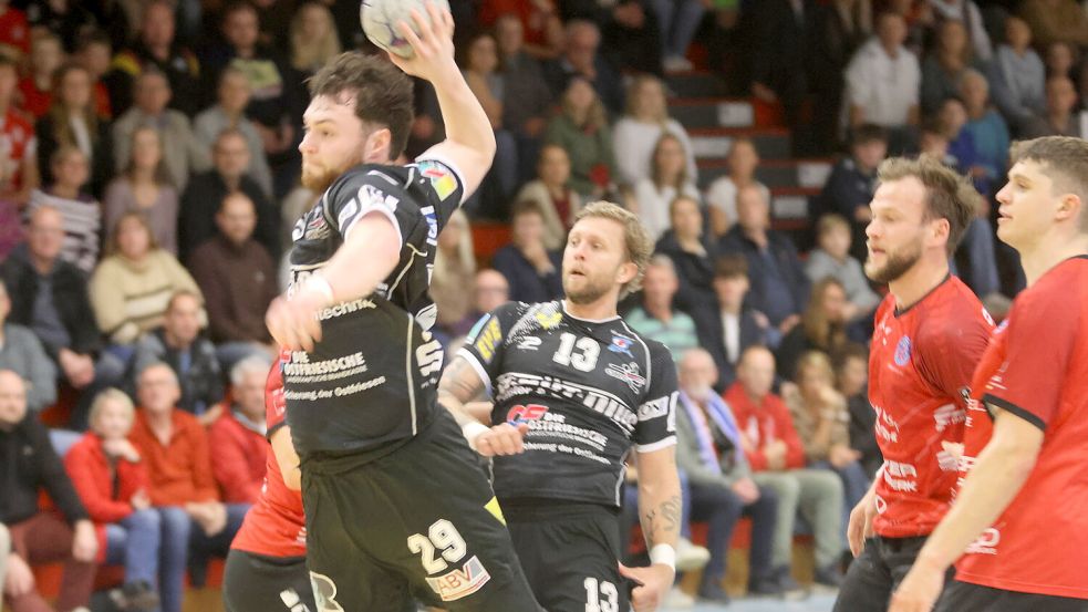 Kaum zu halten war Aurichs Robin Leunissen. Foto: Theo Gerken