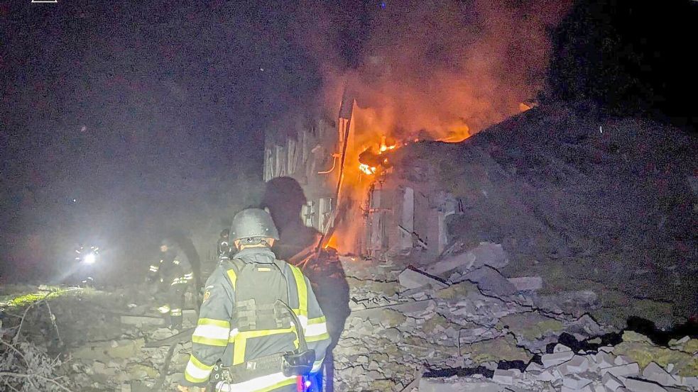 Die Region Sumy ist immer wieder Ziel russischer Angriffe. (Archivbild) Foto: Uncredited/Ukrainian Emergency S