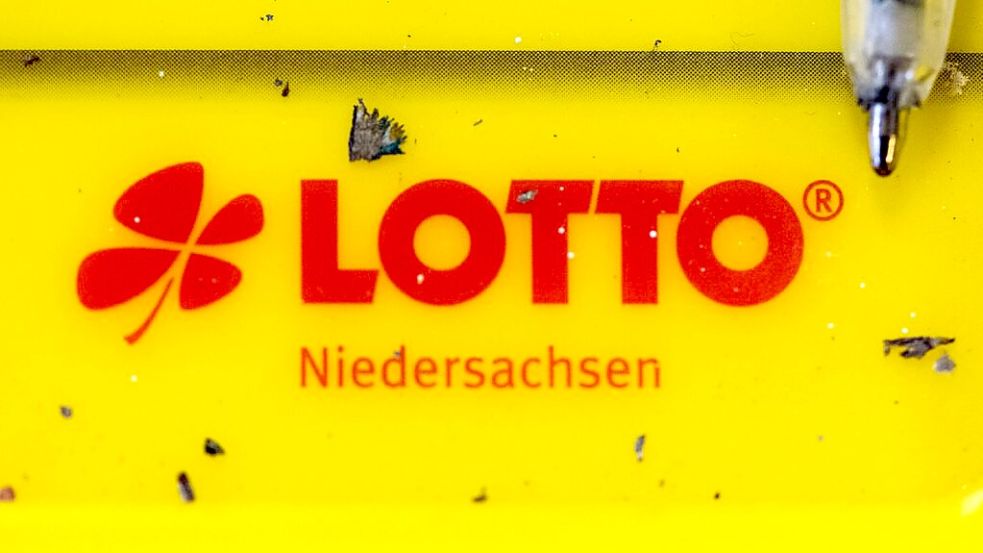 Bei der Ziehung der Super-6-Zahlen hatte ein Lottospieler aus dem Landkreis Cloppenburg Glück. Er gewann 100.000 Euro. Symbolfoto: DPA