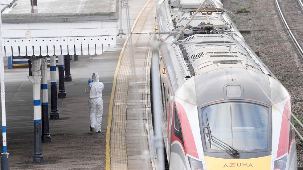 Nach der Messerattacke in einem Zug nahe Huntingdon wurde der Tatverdächtige angeklagt. Foto: Joe Giddens