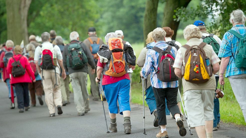 Bei körperlich aktiven Menschen mit präklinischem - also noch symptomlosem - Alzheimer wurde ein geringerer kognitiver Abbau als bei körperlich inaktiven erfasst. (Symbolbild) Foto: Patrick Pleul/dpa-Zentralbild/dp